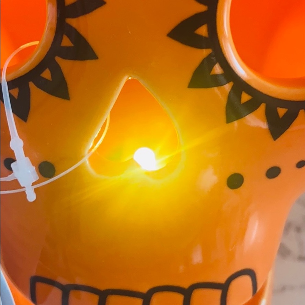 Target Día de Muertos Collection Orange  Sugar Skull - Picture 11 of 16